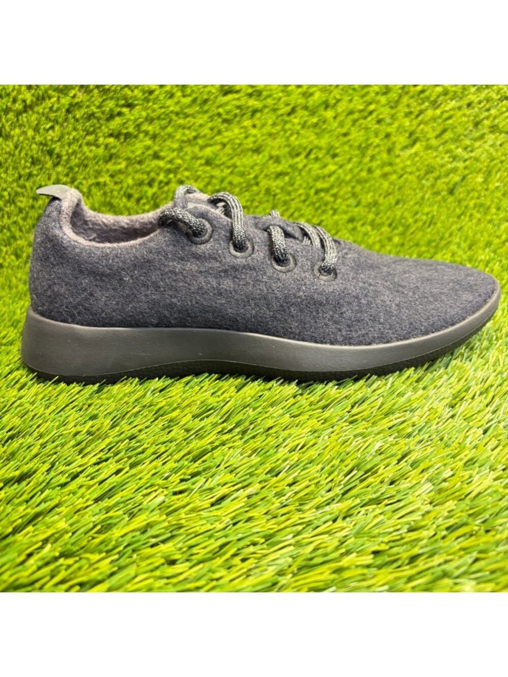 Allbirds Wool Runners Mens Size 8 Black Athletic Running Walking Shoes Sneakers